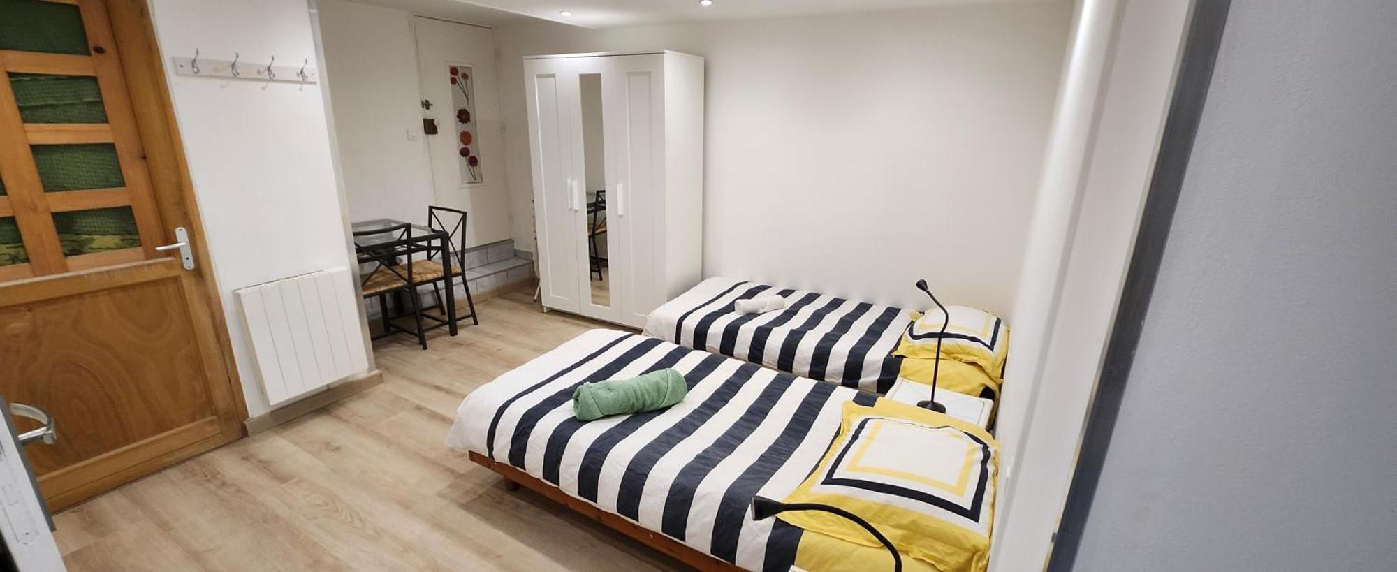 Studio, Mons Sart, Proche Lille Et Metro Εξωτερικό φωτογραφία
